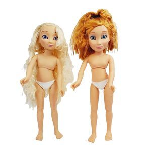 Disney Princess & Me Doll Lot of 2 Elsa & Anna 18 Inch Girl's Toy Holiday